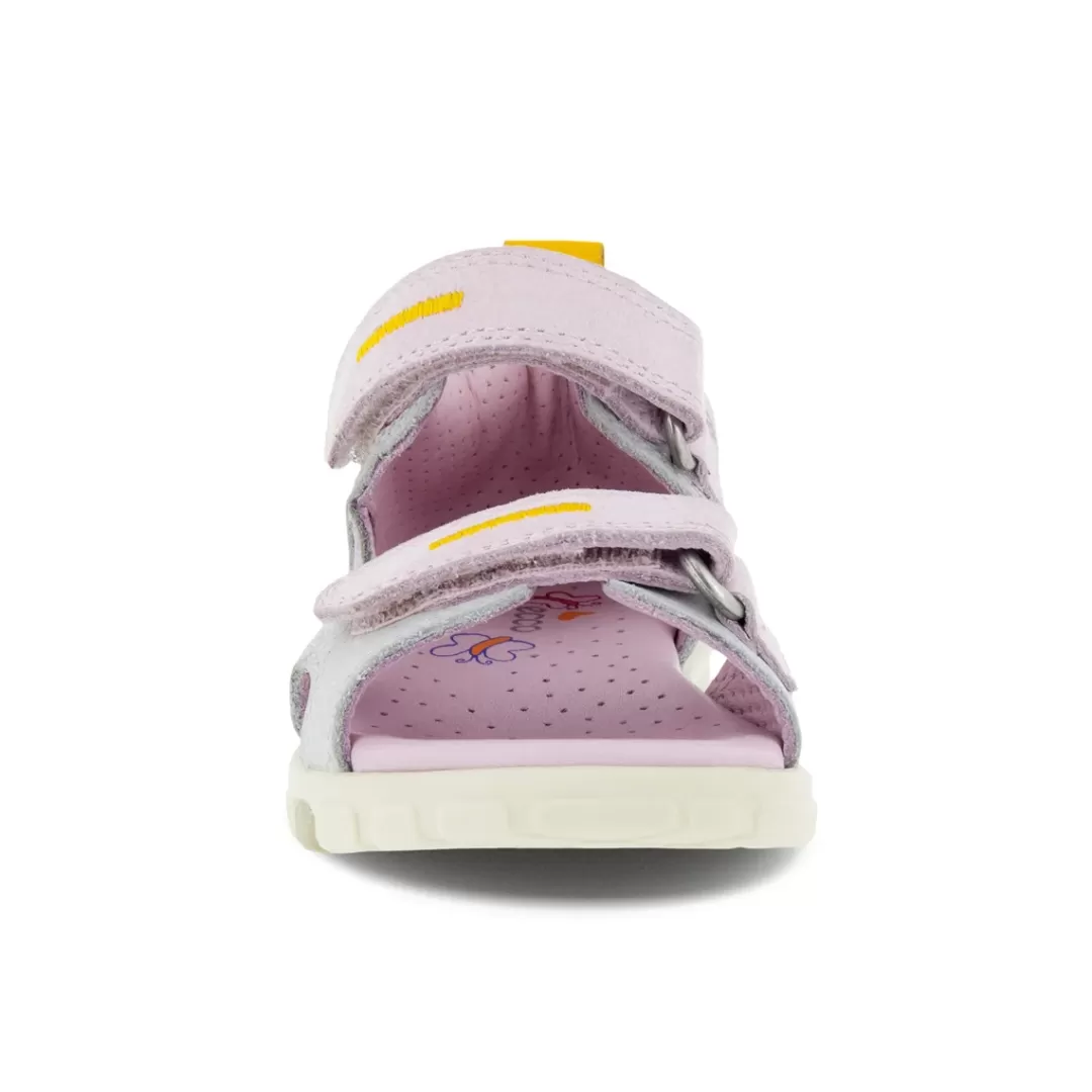 Clearance ECCO Mini Stride Sandal Multicolor Concrete Pink / Gra