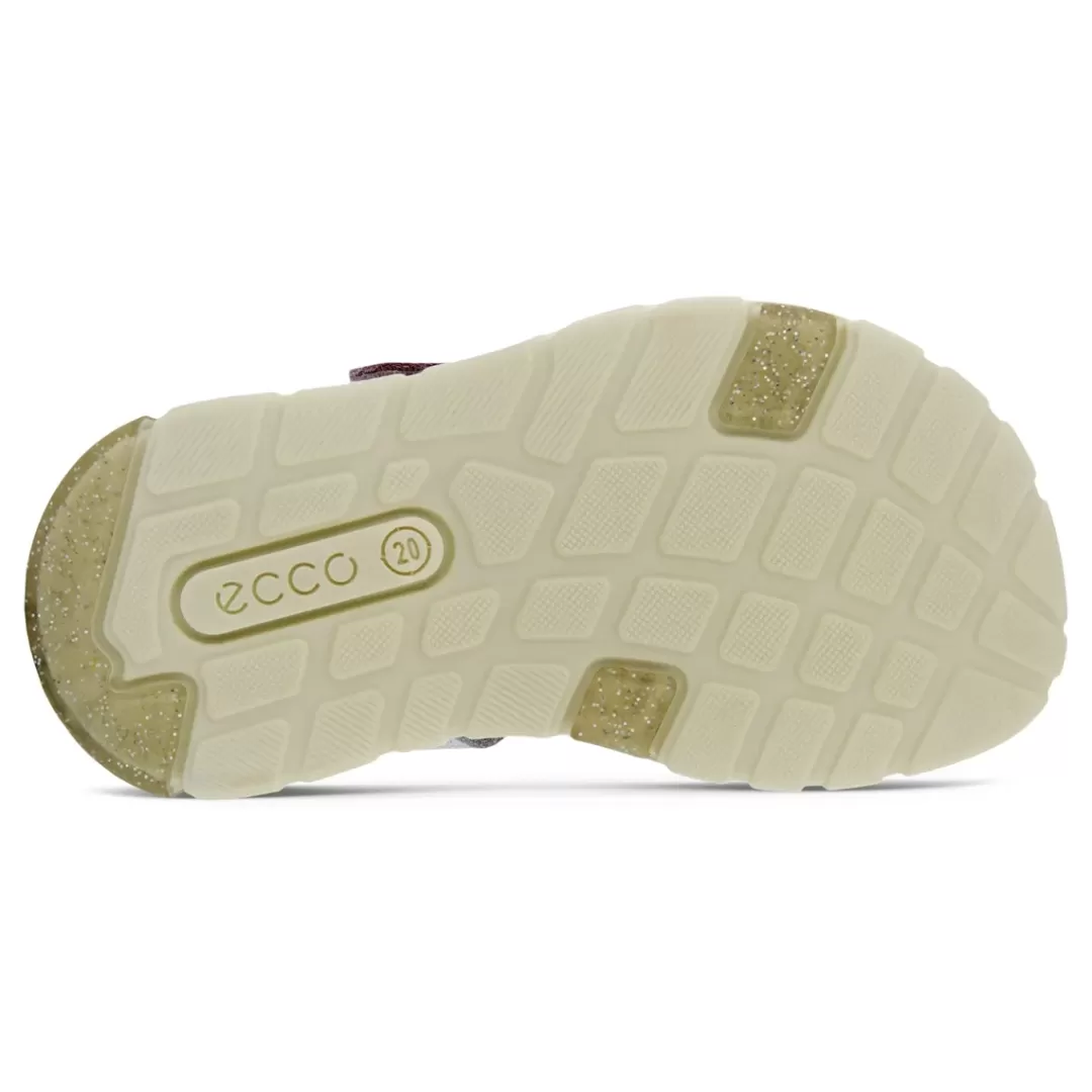 Clearance ECCO Mini Stride Sandal Multicolor Concrete Pink / Gra